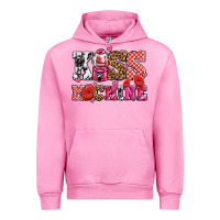 Fuchsia Pink kiss machine with lips olivia Urban Hoodie - OliviaCreatesArt