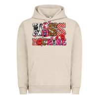 Pigment French Oak kiss machine with lips olivia Urban Hoodie - OliviaCreatesArt