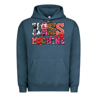 Pigment Midnight Navy kiss machine with lips olivia Urban Hoodie - OliviaCreatesArt