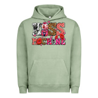 Pigment Oil Green kiss machine with lips olivia Urban Hoodie - OliviaCreatesArt