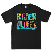 Black river life kayaking Premium Tee - Zillion Design Studio