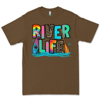 Cacao river life kayaking Premium Tee - Zillion Design Studio
