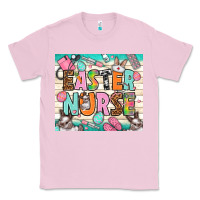 Bubblegum Pink Easter Day Nurse Classic Tee - NancyCooperArtShop