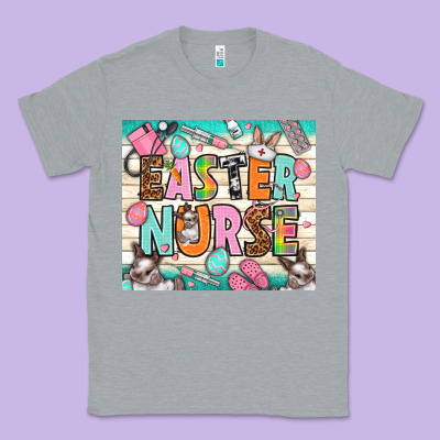 Easter Day Nurse Classic Tee Designed By Nancycooperartshop