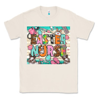 Natural Easter Day Nurse Classic Tee - NancyCooperArtShop