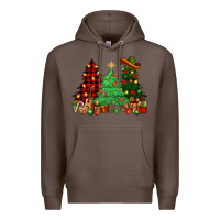 Coffee Mexican Christmas trees Premium Hoodie - NancyCooperArtShop