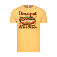 Vintage Mustard i love a good weiner Vintage Tee - AdoDesignShop