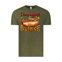 Vintage Olive i love a good weiner Vintage Tee - AdoDesignShop