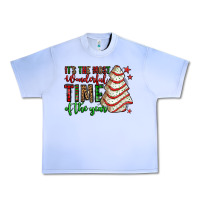 It's The Most Wonderful Time Of The Year Christmas Tree Cake Urban Heavy Tee | Teevron