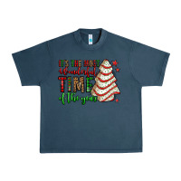 Midnight Navy it's the most wonderful time of the year christmas tree cake Urban Heavy Tee - Jasminsmagicworld