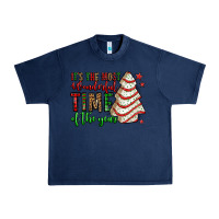 Navy it's the most wonderful time of the year christmas tree cake Urban Heavy Tee - Jasminsmagicworld