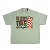 Oil Green it's the most wonderful time of the year christmas tree cake Urban Heavy Tee - Jasminsmagicworld