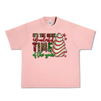 Salmon it's the most wonderful time of the year christmas tree cake Urban Heavy Tee - Jasminsmagicworld