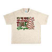 Sandshell it's the most wonderful time of the year christmas tree cake Urban Heavy Tee - Jasminsmagicworld
