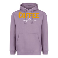 Lavender Coffee Completes Me Heavyweight Hoodie - Bettercallsaul