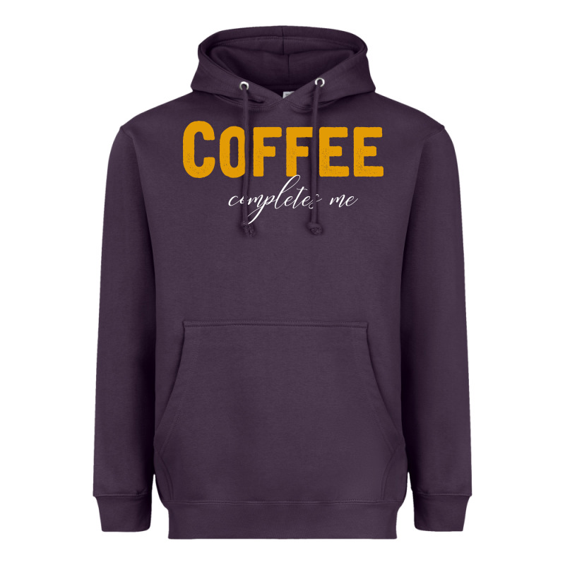 Coffee Completes Me Heavyweight Hoodie by Bettercallsaul | Teevron