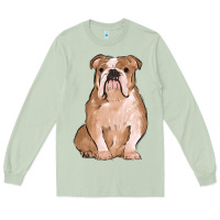 Matcha bulldog Long Sleeve Tee - MaliasSmallBusiness