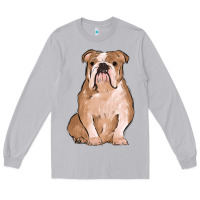 Moon Dust bulldog Long Sleeve Tee - MaliasSmallBusiness