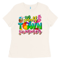 Bone small town summer tbw Ladies Tee - texasbilliewilder