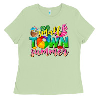 Matcha small town summer tbw Ladies Tee - texasbilliewilder