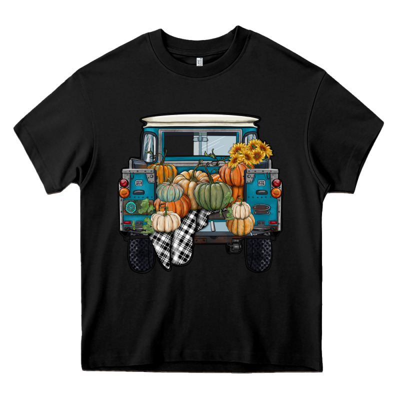 Pumpkin Truck Heavy Core Tee by RanaPortraitStore | Teevron