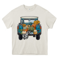 Cream pumpkin truck Heavy Core Tee - RanaPortraitStore