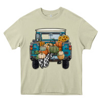 Mossy pumpkin truck Heavy Core Tee - RanaPortraitStore