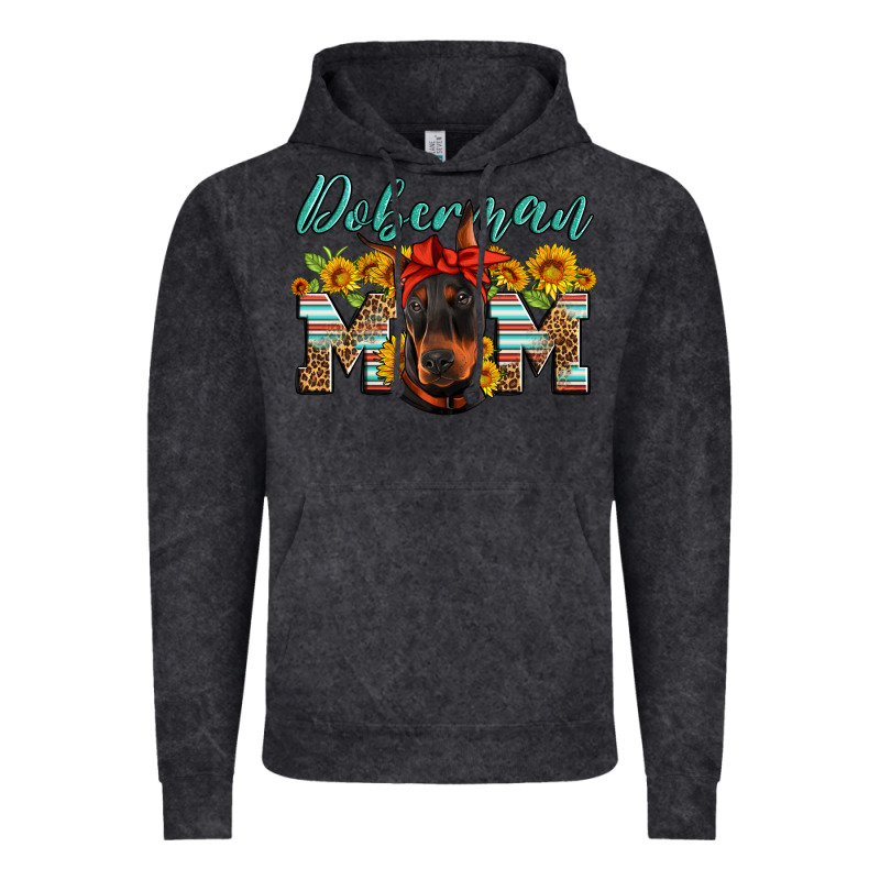 Doberman Mom Vintage Hoodie by Artiststas | Teevron