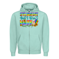 Seafoam LGBTQ+ Straight But I Don't Hate Zipper Hoodie - BundleAndBundleShop