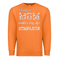 Carrot Being A Mom Makes My Life Complete For dark Premium Sweatshirt - Bettercallsaul