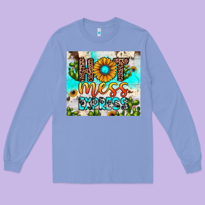 Hot Mess Express Long Sleeve Tee Designed By Jahusdesignshop