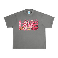 Tornado love pink christmas tree cake Urban Heavy Tee - Jasminsmagicworld