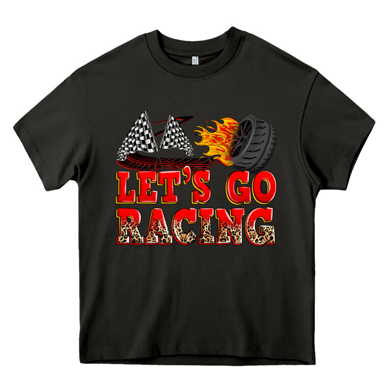 Let's Go Racing Heavy Core Tee by Zillion Design Studio | Teevron