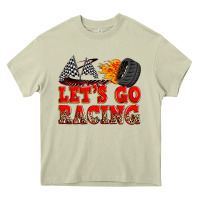 Mossy let's go racing Heavy Core Tee - Zillion Design Studio