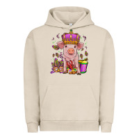 Pigment French Oak mardi gras pig Urban Hoodie - OliviaCreatesArt