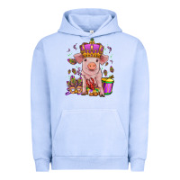 Pigment Grape Ice mardi gras pig Urban Hoodie - OliviaCreatesArt