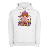 Pigment Lunar Rock mardi gras pig Urban Hoodie - OliviaCreatesArt