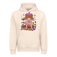 Sandshell mardi gras pig Urban Hoodie - OliviaCreatesArt