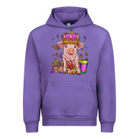 Tulip mardi gras pig Urban Hoodie - OliviaCreatesArt