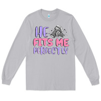 Moon Dust he fits me perfectly Long Sleeve Tee - MaliasSmallBusiness