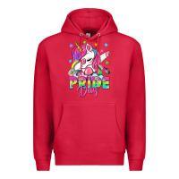 Cardinal Pride Day LGBTQ+ Premium Hoodie - NancyCooperArtShop