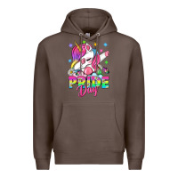 Coffee Pride Day LGBTQ+ Premium Hoodie - NancyCooperArtShop