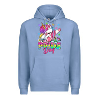 Colony Blue Pride Day LGBTQ+ Premium Hoodie - NancyCooperArtShop