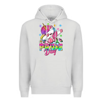 Dove Grey Pride Day LGBTQ+ Premium Hoodie - NancyCooperArtShop