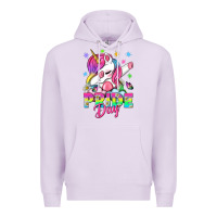 Lilac Pride Day LGBTQ+ Premium Hoodie - NancyCooperArtShop