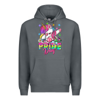 Rock Pride Day LGBTQ+ Premium Hoodie - NancyCooperArtShop