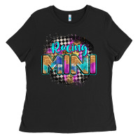 Black racing mini Ladies Tee - Zillion Design Studio
