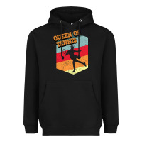 Black Queen Of Tennis Heavyweight Hoodie - Bettercallsaul