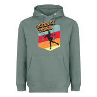 Sage Queen Of Tennis Heavyweight Hoodie - Bettercallsaul