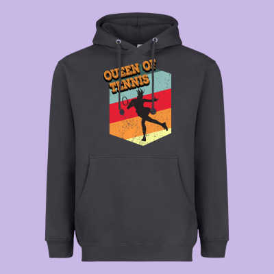 Queen Of Tennis Heavyweight Hoodie Designed By Bettercallsaul